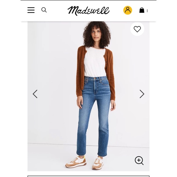 Madewell Denim - NWOT Slim Demi-Boot Jeans in Northaven Wash